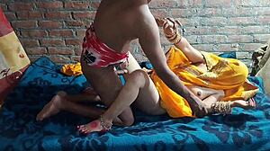 wife heading out but husband insists on pussy pounding in clear hindi audio