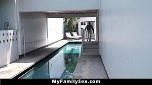 Stepdad Punishes Blonde Stepdaughter for Smoking Doggystyle