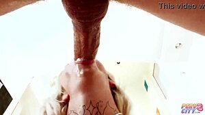 hey check out this horny blonde milf kitt jones giving the best rimjob ever