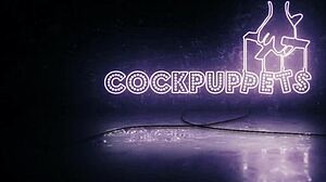 Skinny Skyler squirts hard on cock puppet domination fuck toy