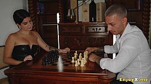 oh damn valkiria lapiedra's tight ass got plowed on chess table hd rectal fix