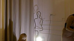 hot skinny slut meets lesbian girlfriend for panty-free erotic casting interview
