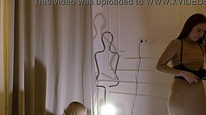 hot skinny slut meets lesbian girlfriend for panty-free erotic casting interview