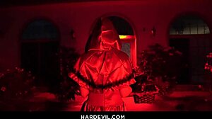 imagine this slutty red riding hood taking black monster cock up her ass?