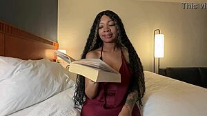 i was reading with eva paker it felt so close n cozy