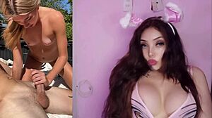 Skinny Latina Teen's First Anal Creampie with Horny Masturbation Orgasm
