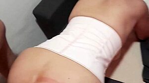 german milf sandra from ludwigsburg teases with anal fisting creampie