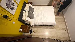 Mi cuñada resiste pero termina gimiendo con mi verga dentro