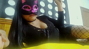 young halloween amateur flashes homemade tease video