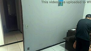 brazilian housewife pays cop with her big ass for hubby's freedom