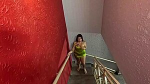 hear brazil's hottest chubby scream cum hard on huge black cock over again