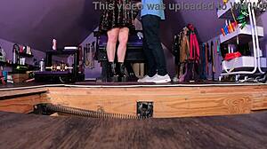 first date turns into kinky bondage session