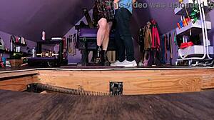 first date turns into kinky bondage session