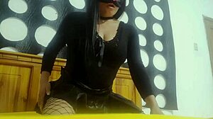 young halloween amateur flashes homemade tease video