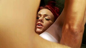 Paige Ashley's Big Boob Redhead Magic: Sucking, Fucking in Lingerie Heels