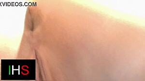 Sublime Brunette's Shaved Pussy Devours Monster Cock Deep