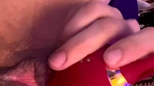 Vibrator Hits Big Puffy Clit Till She Finishes!