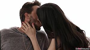 my latina babysitter's tight pussy throbs as huge cock bangs her deep and hard