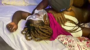 Fucking Calabar Married BBW Bride's Big Ass Tight Red Pussy Full Video