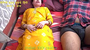 indian stepsis teases armpit hair with dirty hindi talk