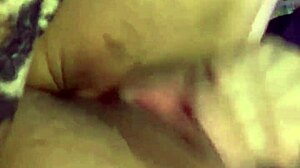 Vibrator Hits Big Puffy Clit Till She Finishes!