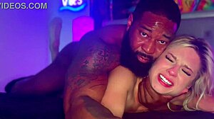 Blonde cheerleader kait secretly craves risky breeding from stranger