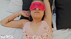 skinny bonnie dolce takes rough anal assfucking deepthroat rimjob gagging cum in mouth pov