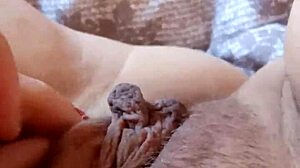 Curvy Gretala Dances Her Fat Pussy Close Up