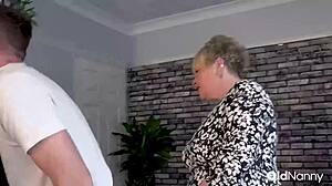 Horny British Mature Chantelleblue Seduces Repairman Cock