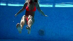 mary kalisy's smokin hot poolside body got me!!