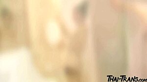 Petite Thai Tgirl Shemale Teases Small Tits And Ass In Bangkok Solo