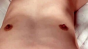 Japanese Housewife's Shaved Pussy Exposed for Raw Creampie Pounding Begs You to Fuck