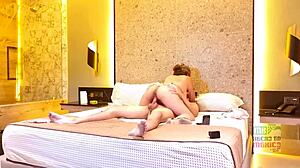 pam the liberal hotwife bunny fucks hard in lingerie while hubby watches humiliated