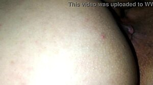 Wife cheats on hubby as BBC boy licks then roughly pounds her pussy
