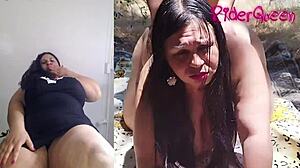 bbw milf riderqueen roleplay fucks stepson rough cowgirl big cock