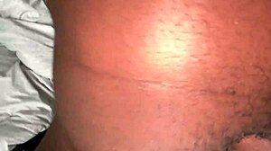 bbw ebony bent over for big black cock doggystyle pounding in california daylight