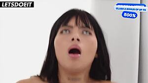 step sis athenea rose moans loud as i stretch her tight ass deep passionate anal letsdoeit