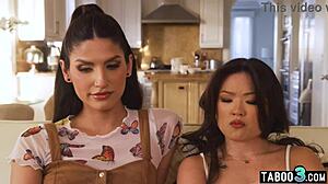 truth or dare lands petite lulu chu on latina shemale cock