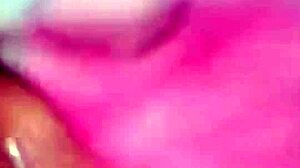 curvy colombian bunny ex-girlfriend in miniskirt gives sloppy homemade blowjob with natural big tits.