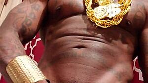 big black hairy cock hallelujah johnson right in your face stroke it