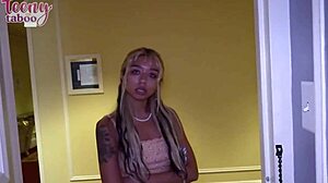 Mr Brogan Hooks Up with Blonde Gia Dibella's College Charm