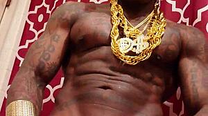 big black hairy cock hallelujah johnson right in your face stroke it