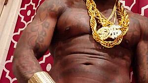 big black hairy cock hallelujah johnson right in your face stroke it