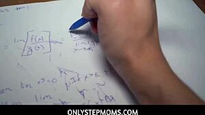 Hey big tits stepmom catches stepson masturbating during exam