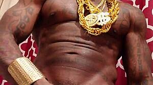 big black hairy cock hallelujah johnson right in your face stroke it