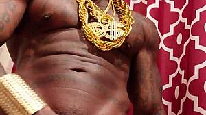 big black hairy cock hallelujah johnson right in your face stroke it
