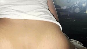Colombian Latina Sucks Stepbro's Cock Dry Swallowing Every Drop