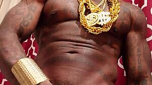 big black hairy cock hallelujah johnson right in your face stroke it
