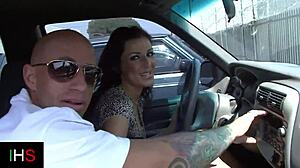 Milf with shaved pussy sneaks big cock ride in secret session