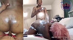 yuki's big beautiful booty gets playfully smashed on her special birthday preview
